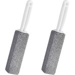Chenquansarl - lot de 2 blocs de nettoyage pour wc avec poigne - elimine les taches d'eau dure, citron ...