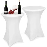 Chenquansarl - 2 pièces stretch nappe housse 80 x 110 cm housse mange debout extensible housse pour table ... Chenquansarl - 2 pièces stretch nappe housse 80 x 110 cm housse mange debout extensible housse pour table ...