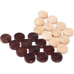 Chenquansarl - lot de 24 pices de jeu de dames, jeu de backgammon, jeu d'echecs, jeu de socit, jeu ...