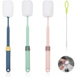 Chenquansarl - lot de 3 s a biberon, poigne confortable, nettoyeur de bouteille avec paille et poigne ...