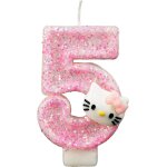 Chenquansarl - lot de 5 bougies d'anniversaire, en forme de chiffre 5, a paillettes, décoration de gâteau, ... Chenquansarl - lot de 5 bougies d'anniversaire, en forme de chiffre 5, a paillettes, décoration de gâteau, ...
