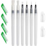 Chenquansarl - 6 pices stylos pinceau a eau, pinceau avec rservoir d'eau remplissable, set de pinceaux ...