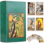 Chenquansarl - 78 pices tarot, carte tarot dbutant, cartes de tarot franais pour dbutant, jeu de ...