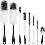 Chenquansarl - lot de 8 s de nettoyage de bouteilles, long manche pour laver les bouteilles de vin / ...