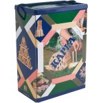 Chenquansarl - baril printemps 200 planchettes colores (vertes roses et blanches), jeu en bois, jeu ...