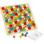 Chenquansarl - bigjigs jeu en bois serpents et echelles