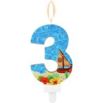 Chenquansarl - bougie d'anniversaire en forme chiffre, bougie de fête d'anniversaire sur le thème de ... Chenquansarl - bougie d'anniversaire en forme chiffre, bougie de fête d'anniversaire sur le thème de ...