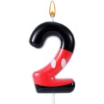 Chenquansarl - bougie d'anniversaire rouge et noire, bougies d'anniversaire a thème de dessin animé bougie ... Chenquansarl - bougie d'anniversaire rouge et noire, bougies d'anniversaire a thème de dessin animé bougie ...