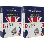 Chenquansarl - cartes a jouer union jack ¿ double jeu de cartes de poker, finition en lin cartamundi ...