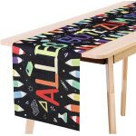 Chenquansarl - chemin de table pour la rentre des classes, dcoration de table pour la rentre scolaire, ...