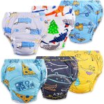 Chenquansarl - culotte apprentis propret garcon, lot de 6 culotte d apprentis enfant, slip apprentis ...