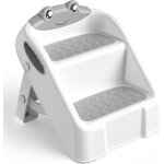 Chenquansarl - escabeau enfant marche pied pliable pour enfant, tabouret 2 marches pour bb, rehausseur ...