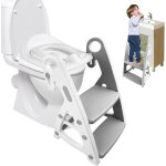 Chenquansarl - gris reducteur toilette enfant, marche pied toilette, abattant wc avec reducteur toilette ...