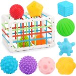 Chenquansarl - jouet bebe 1 2 ans, 11 pièces cube d'activité jouets sensoriels montessori pour bébé enfant ... Chenquansarl - jouet bebe 1 2 ans, 11 pièces cube d'activité jouets sensoriels montessori pour bébé enfant ...
