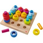 Chenquansarl - jouet en bois pefc - construction - jeu a enficher anneaux - 2 ans et plus - 2202
