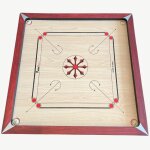 Chenquansarl - planche de carrom profi - 1 en bois d'inde - plateau de jeu de 9 mm avec bords de rebond ... Chenquansarl - planche de carrom profi - 1 en bois d'inde - plateau de jeu de 9 mm avec bords de rebond ...