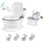 Chenquansarl - pot bb toilette musical pour apprentis de la propret - toilette bebe & enfant - confortable ...