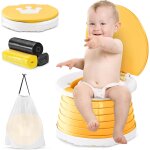 Chenquansarl - pot pliable portable pour tout - petits 2 en 1 pot de voyage siège de toilette d'apprentis ... Chenquansarl - pot pliable portable pour tout - petits 2 en 1 pot de voyage siège de toilette d'apprentis ...