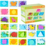 Chenquansarl - puzzle de formes en bois jouets educatifs de tri des couleurs et des formes, cubes d'apprentis ...