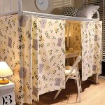 Chenquansarl - rideau occultant pour lit superpos rideau occultant pour lit mezzanine ou lit cabane ...