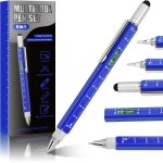 Chenquansarl - stylo cadeau pour homme, stylo multifonction 6 en 1, outils gadgets cool pour homme, cadeau ...