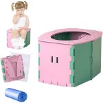 Chenquansarl - toilette enfant pliablea, pot pliant de voyage, toilette pliante portable enfant, petit ...