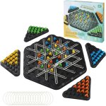 Chenquansarl - triggle jeu elastique de société de stratégie de plateau triangulaire - convient aux interactio ... Chenquansarl - triggle jeu elastique de société de stratégie de plateau triangulaire - convient aux interactio ...