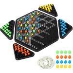 Chenquansarl - triggle jeu, triggle jeu elastique, jeus de triangle en chane avec elastique, table 2 ...