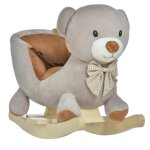 Cheval  bascule jouet  bascule ourson fauteuil intgr ceinture de scurit fonction sonore grognement ...