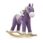Cheval a bascule poney violet