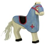Cheval du chevalier bleu