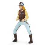 Chevaux, poulains et poneys cavali�re fashion bleue