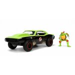 Chevrolet camaro tortue raphael avec figurine 1967 1 / 24 jada