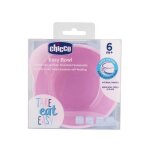 Chicco - bol en silicone avec ventouse - rose - 6m + Chicco - bol en silicone avec ventouse - rose - 6m +