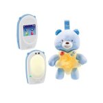 Chicco ecoute bb audio top first dreams + veilleuse petit ourson first dreams - bleu