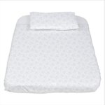 Chicco - set 3 pcs next2me : taie oreiller + drap housse + drap bear