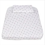 Chicco set 3 pcs next2me : taie oreiller + drap housse + drap - pink ballet