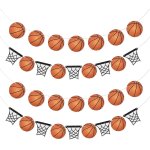 Chicslick - 4pcs ensemble de bannires fte basketball, sans - bricolage dcorations fte basketball ...