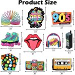 Chicslick - dcorations de fte des annes 90, 32 pices tourbillons a suspendre rtro dcor de fte ...