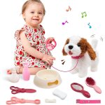 Chien jouet enfant parle et bouge furreal interactif qui marche et aboie realiste secoue la queue electronique ... Chien jouet enfant parle et bouge furreal interactif qui marche et aboie realiste secoue la queue electronique ...