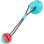 Chien  macher ventouse balle multifonction chien ventouse interactive balle chien molaire dents nettoyage ...