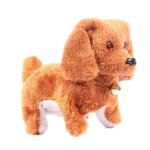 Chien robot en peluche �lectronique interactif, jouet �lectronique, chiot, chant, marche, couleur al�atoire ...