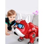 Chien robot avec tête et membres mobiles pour enfants, jouet musical, animal de compagnie electronique, ... Chien robot avec tête et membres mobiles pour enfants, jouet musical, animal de compagnie electronique, ...