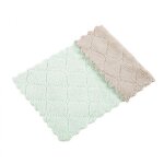 Chiffon de nettoyage super absorbant en microfibre, chiffon de cuisine, vaisselle double face, serviette ... Chiffon de nettoyage super absorbant en microfibre, chiffon de cuisine, vaisselle double face, serviette ...