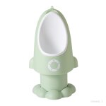 Chiwanji urinoir pour enfant en forme de fus�e, entra�neur de pipi de toilette a hauteur r�glable, entra�neur ...