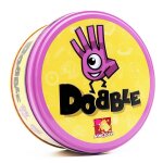 Chocolat - jeu de cartes dobble avec bote en fer, 35 styles, 30 / 55 pices, amusant, famille, animaux, ...