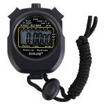Chronomtre numrique professionnel lcd, chronomtre de sport avec bracelet, etanche, pour les arbitres ...