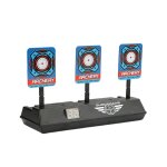 Cible electrique de prcision de balle de pistolet nerf pour enfants, jouets amusants avec rinitialisation ...