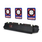 Cible electrique de prcision de balle de pistolet nerf pour enfants, jouets amusants avec rinitialisation ...