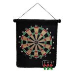 Cible de fléchettes magnétique, jeu de fléchettes intérieur et extérieur pour enfants avec 6 fléchettes ... Cible de fléchettes magnétique, jeu de fléchettes intérieur et extérieur pour enfants avec 6 fléchettes ...
